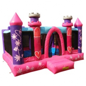Pink Princess Jumping Castle