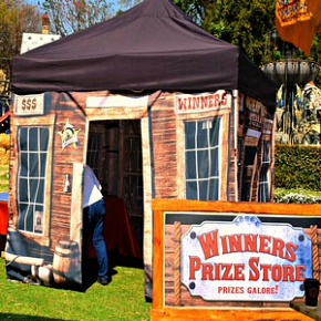 Old West Carnival Prize Booth