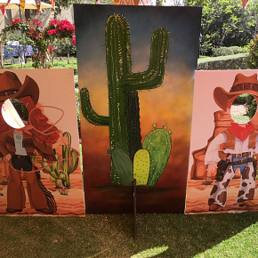 Wild West Kids Cut Outs